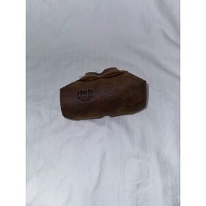 Hide and Drink Leather Drink Holder Cover Brown Full Grain Leather